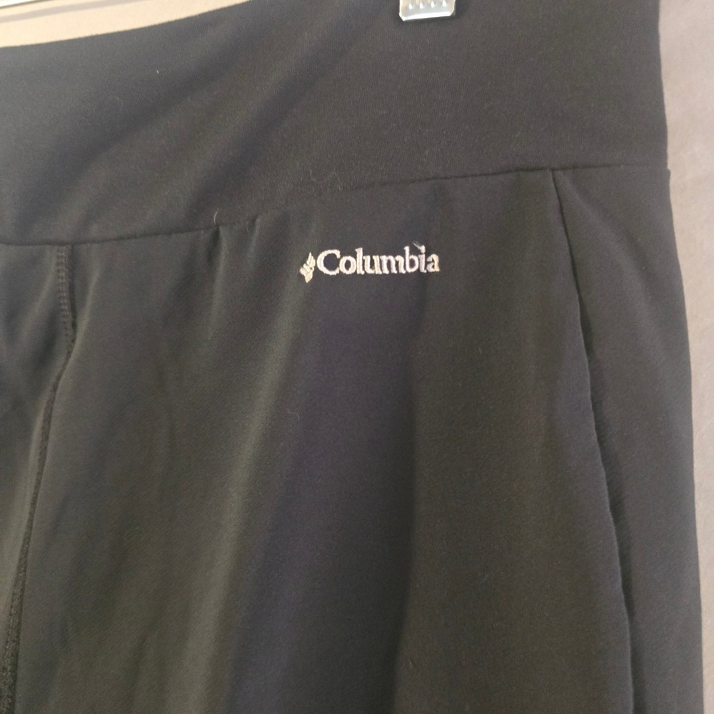 Columbia Shorts Medium Women Black Active Hiking Trail XK0945 Zipper Pockets - Picture 7 of 9